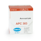 Ammonium kuvettetest, 2-47 mg/L, til AP3900 laboratorierobot, 100 test (4x25 kuvetter)