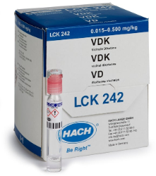 Vicinale diketoner kuvettetest 0,015 - 0,5 mg/kg diacetyl