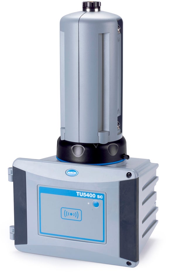 TU5400sc laserturbidimeter til lavt område med ultrahøj præcision med flowsensor, automatisk rengøring, RFID og systemkontrol, EPA version