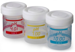 Sension+ 3 x 50 ml trykte kolber til pH kalibrering, bordmodeller, EU
