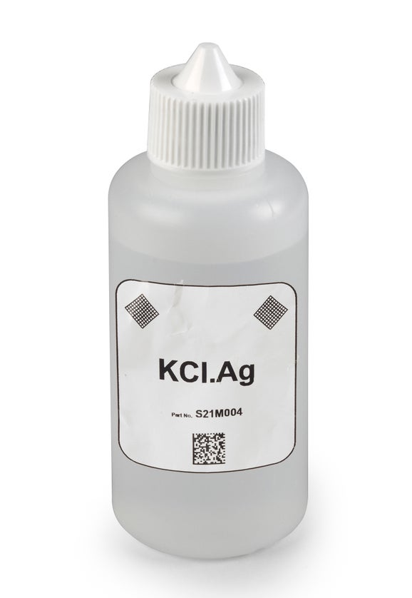 Fyldningsopløsning, reference, 3 M KCl med AgCl, 100 mL