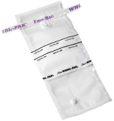 Bag, sterile, WhirlPak w/ dechlorinating agent, 100 mL, 25/pk
