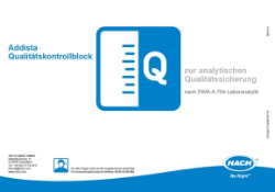 Quality control pad, DWA (German), Lab