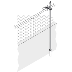Pole mounting hardware ORP  Swivel, 1