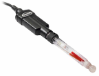 Intellical PHC735 Red Rod genopfyldelig pH-elektrode i glas, til lab, til snavsede medier, med kalibrering og vedligeholdelsesreagenser