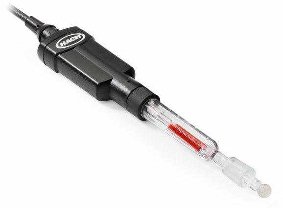 Intellical PHC745 RedRod genopfyldelig pH-elektrode i glas til tilstoppende medier, til lab, 1 m kabel