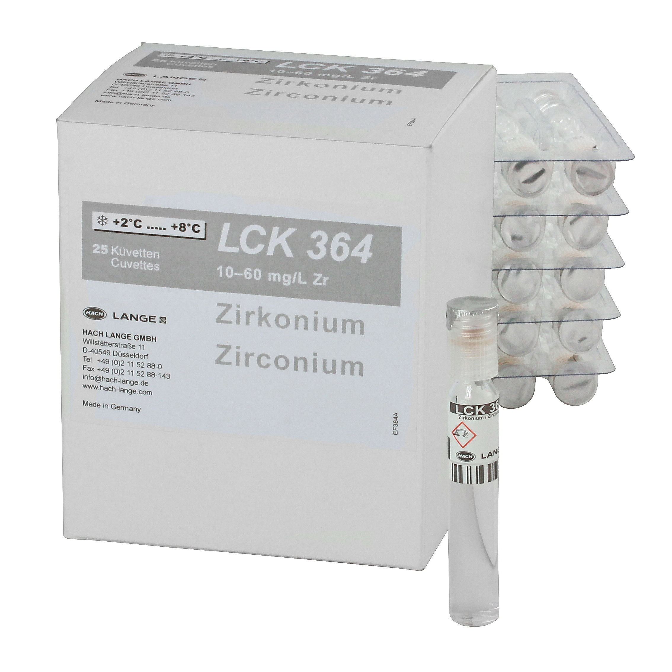 Ny kuvettetest: LCK 364 Zirconium